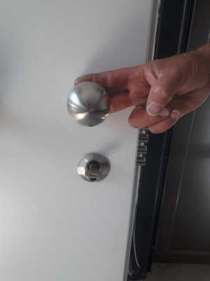 Bol deurknop  voor deur EZ9040